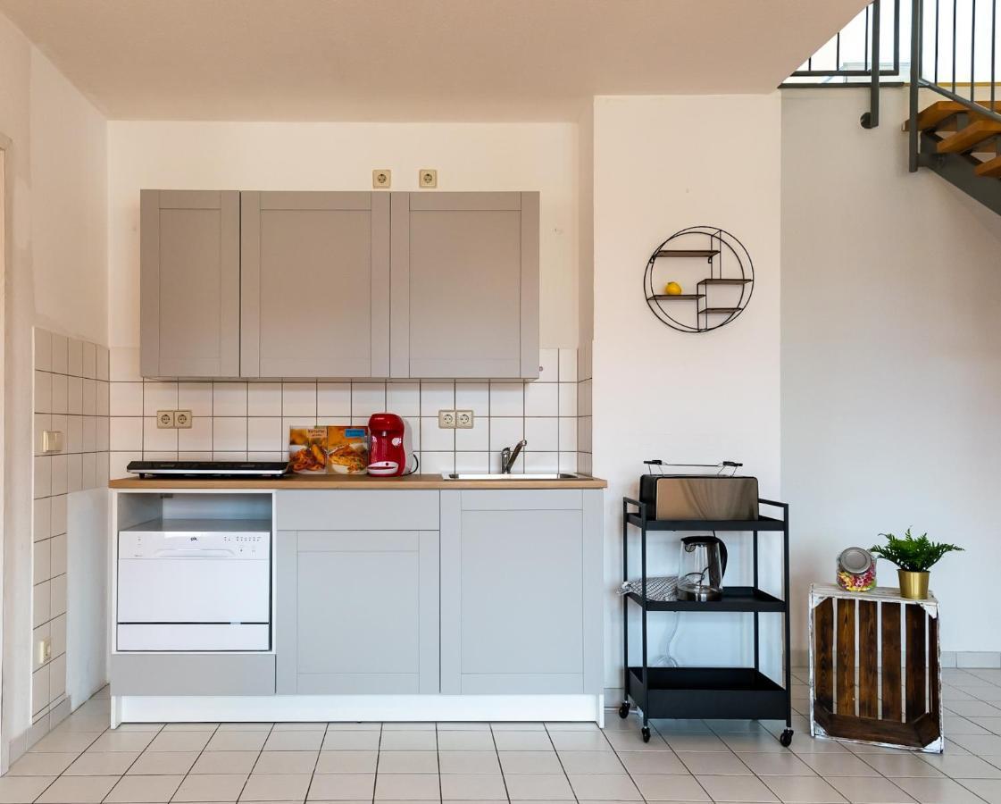 Blue Chili 99 - Grosszuegiges Loft Wlan Boxspringbett Bis 4 Pers Appartement Leipzig Buitenkant foto