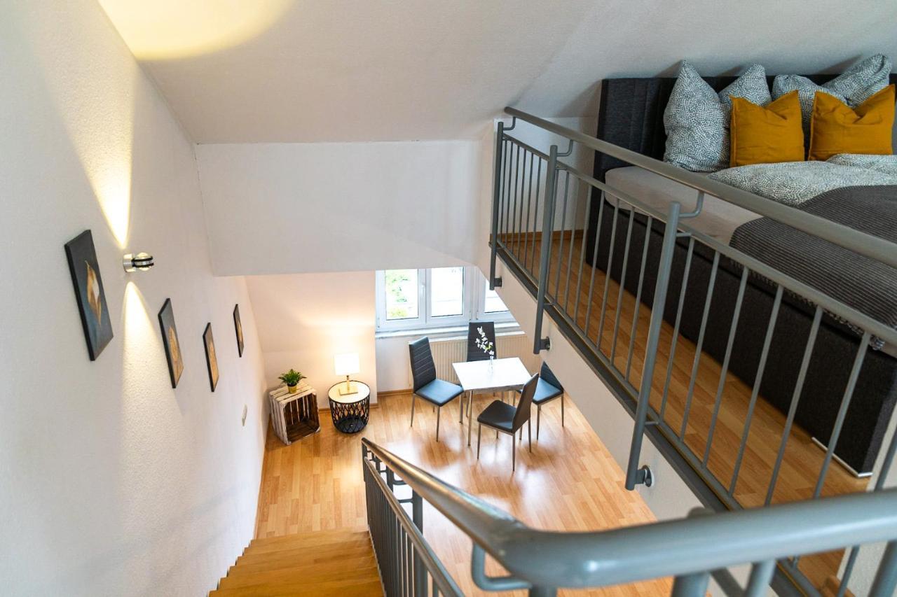 Blue Chili 99 - Grosszuegiges Loft Wlan Boxspringbett Bis 4 Pers Appartement Leipzig Buitenkant foto